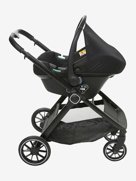 Kombi-Kinderwagen „Auriga“ mit Babyschale & Babywanne - nachtblau+schiefergrau - 12