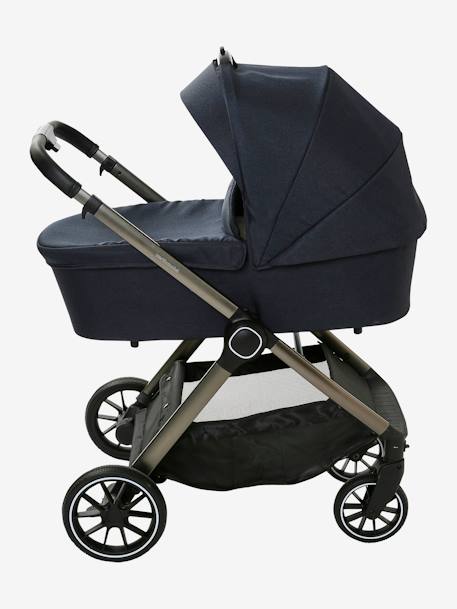 Kombi-Kinderwagen „Auriga“ mit Babyschale & Babywanne - nachtblau+schiefergrau - 13