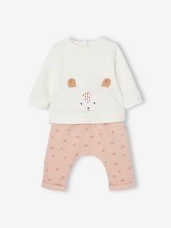 Baby Set aus Sweatshirt und Hose, personalisierbar Oeko-Tex -  - [numero-image]