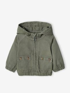 Babymode-Baby Jacke mit Kapuze