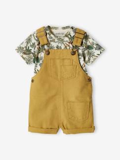 Babymode-Baby-Sets-Baby-Set: Latzhose & T-Shirt