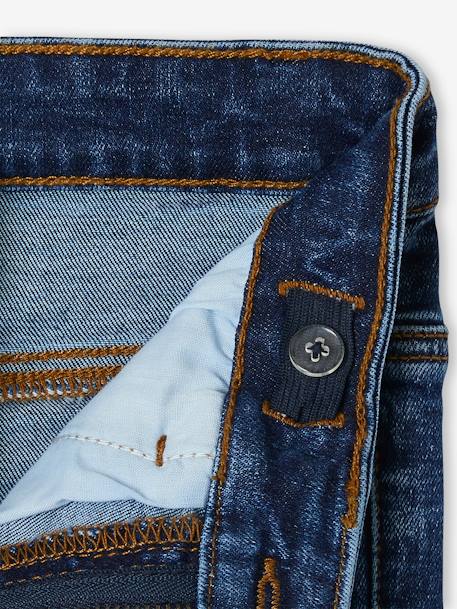 Jungen Slim-Fit-Jeans BASIC - blue stone+dark blue - 7