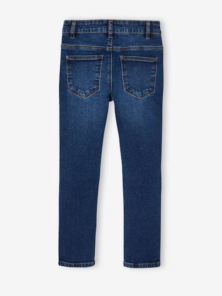 Jungen Slim-Fit-Jeans BASIC - blue stone+dark blue - 6
