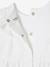 Baby T-Shirt mit bestickten Volants - braun+weiß - 5