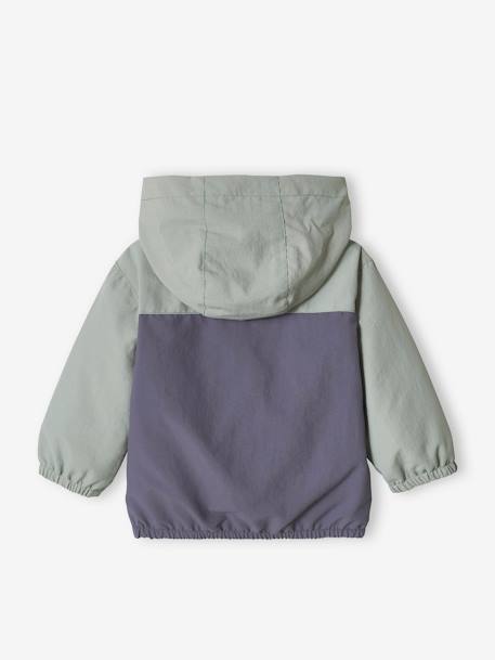Jungen Baby Anorak - aqua - 5