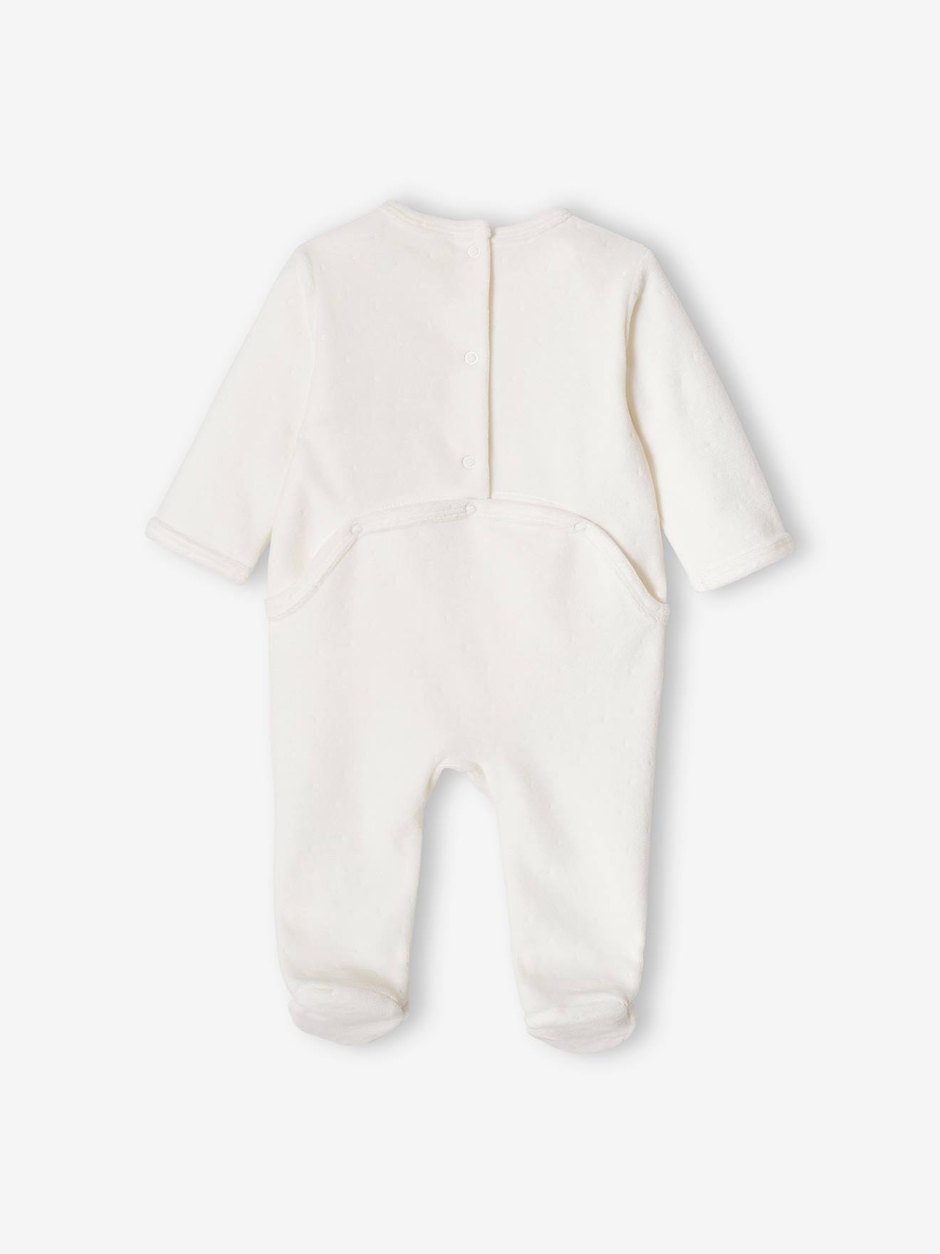 Thumbnail - Baby Samt-Strampler