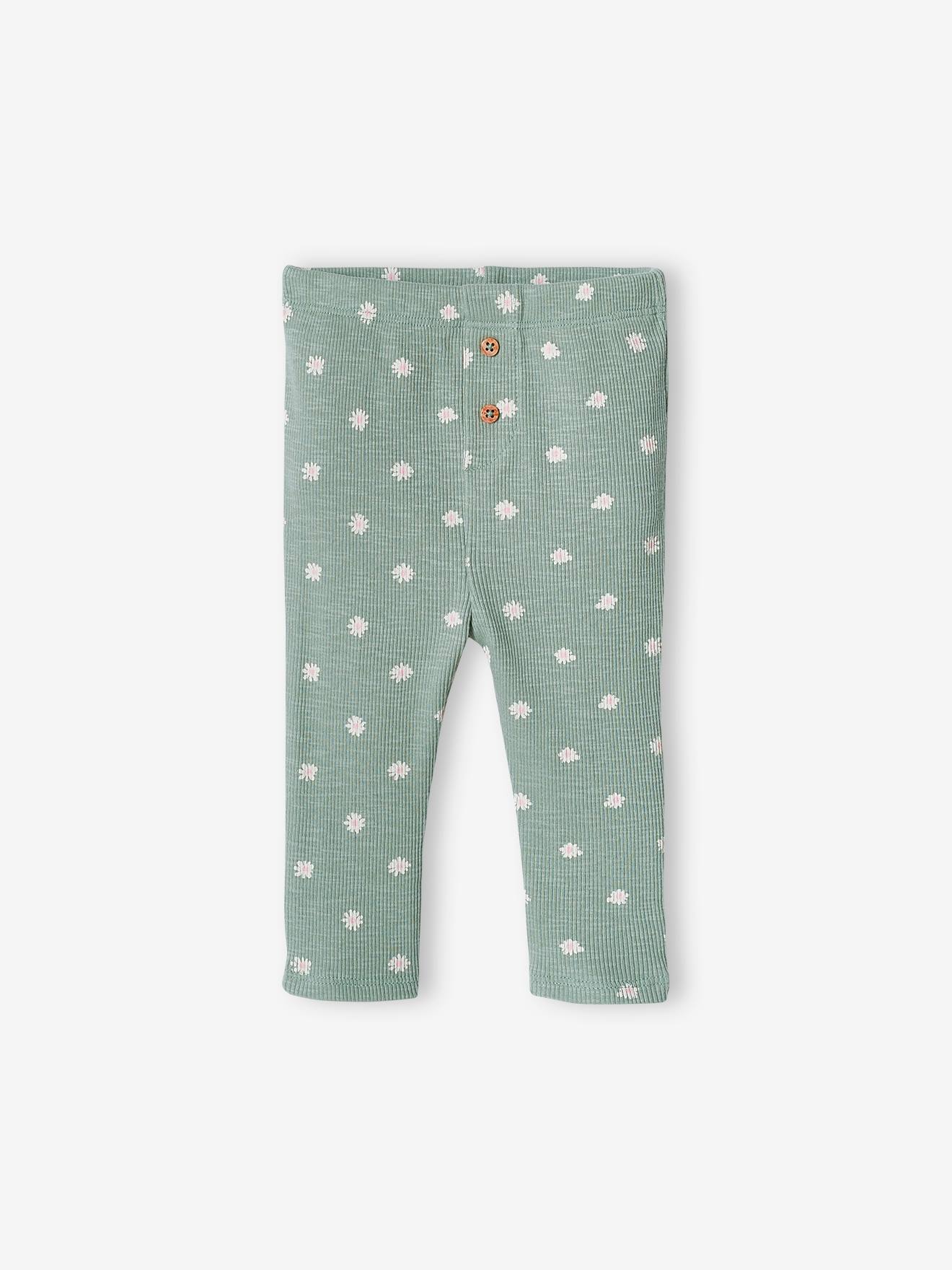 Vertbaudet Baby Leggings Salbei Salbeigrün Größe 74