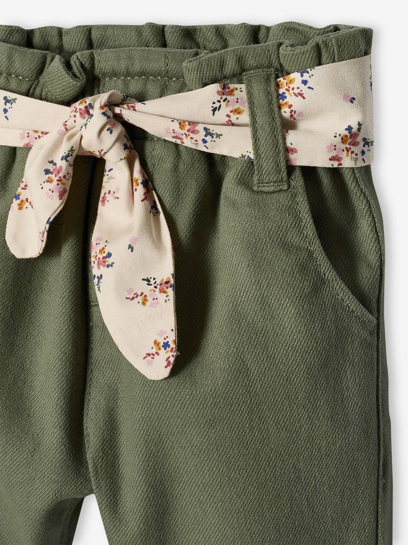 Thumbnail - Baby Paperbag-Hose mit Gürtel