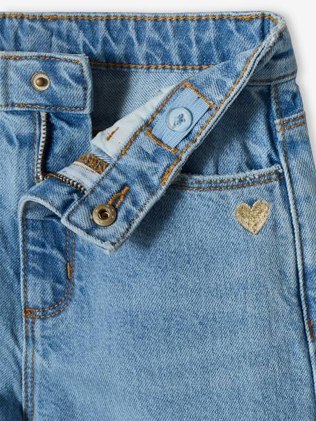 Mädchen Flare-Jeans - bleached+blue stone - 8
