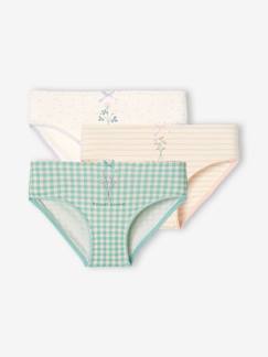Maedchenkleidung-Unterwäsche, Socken, Strumpfhosen-3er-Pack Mädchen Slips