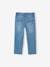 Mädchen 3/4-Jeans mit Schleife - blue stone+double stone - 10