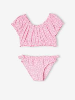 Maedchenkleidung-Bademode-Bikinis-Mädchen Bikini, Blumen