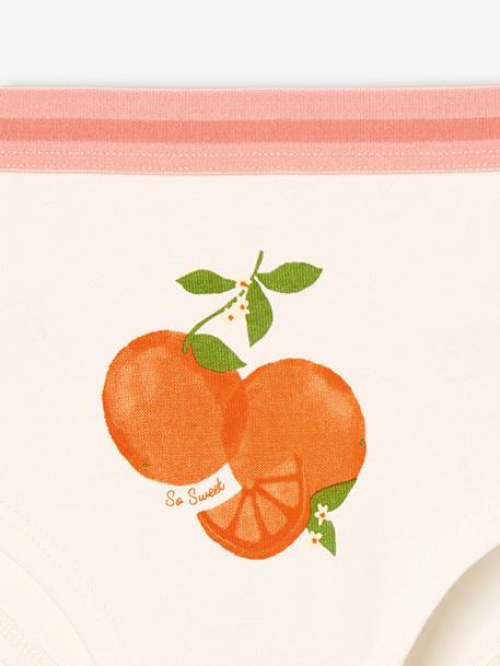 5er-Pack Mädchen Shortys - pfirsich - 8