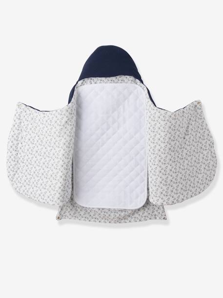 2-in-1-Ausfahrsack für Babys - grau+rosa+tinte - 12