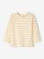 Baby-Set: Shirt & Latzhose, personalisierbar - dunkelgrau meliert+graublau+karamell - 12