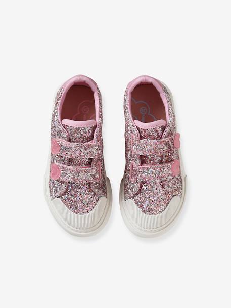 Mädchen Klett-Sneakers, Anziehtrick - hellrosa - 4