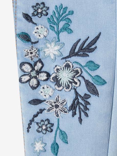 Mädchen Jeggings „waterless“, Hüftweite SLIM Oeko-Tex - blue stone+double stone+schwarz - 13