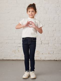 Maedchenkleidung-Jeans-Mädchen Jeggings BASIC Oeko-Tex, Bundweite verstellbar