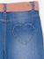 Weite Mädchen 7/8-Jeans mit Gürtel - blue stone+double stone - 7