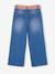 Weite Mädchen 7/8-Jeans mit Gürtel - blue stone+double stone - 5
