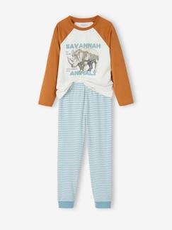 Jungenkleidung-Jungen Schlafanzug, Nashorn