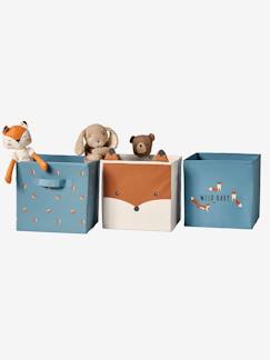 Kinderzimmer-Aufbewahrung-Boxen, Kisten & Körbe-3er-Set Kinderzimmer Aufbewahrungsboxen „Baby Fox“