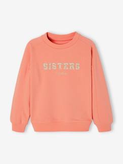 Maedchenkleidung-Pullover, Strickjacken & Sweatshirts-Mädchen Sweatshirt mit Schriftzug