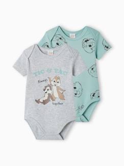 Babymode-Bodys-2er-Pack Jungen Baby Bodys Disney Animals Chip & Chap