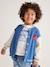 Jungen T-Shirt mit Schriftzug BASIC Oeko-Tex - aqua+blau+hellblau+hellgelb+nachtblau+orange+orange+wollweiß - 23