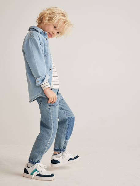 Jungen Loose-Fit-Jeans - bleached+double stone - 15