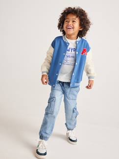 Jungenkleidung-Jeans-Jungen Cargo-Jeans mit Dehnbund