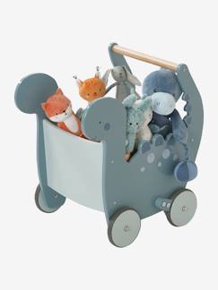 Spielzeug-Baby-Schaukeltiere, Lauflernwagen, Lauflernhilfe & Rutschfahrzeuge-Baby Lauflernwagen aus Holz FSC, Dino