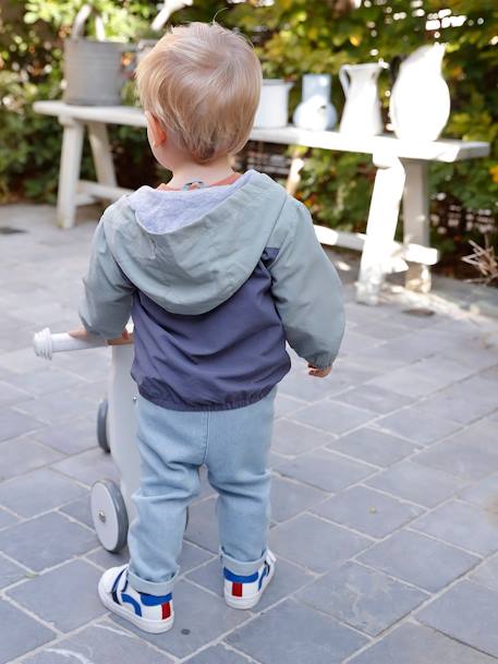 Jungen Baby Anorak - aqua - 10