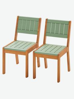 Kinderzimmer-Kindermöbel-2er-Set Kinder Outdoor-Stühle „Summer“