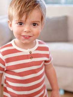 Babymode-Shirts & Rollkragenpullover-Shirts-Baby T-Shirt, Waffelpikee