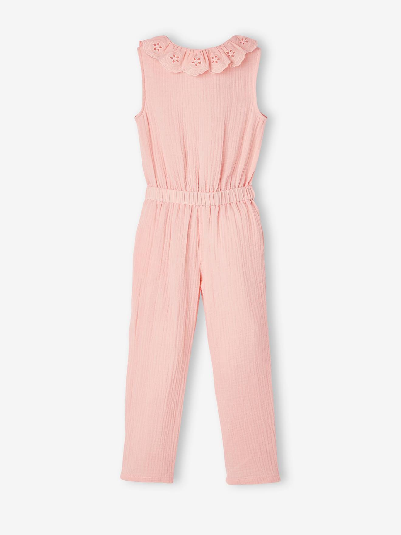 Thumbnail - Mädchen Jumpsuit aus Musselin