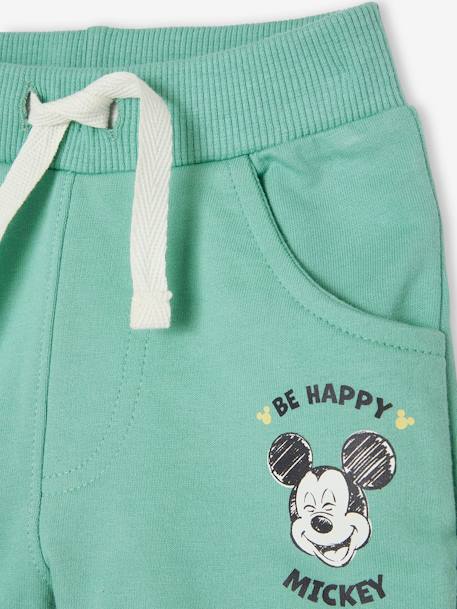 Baby-Set: T-Shirt & Shorts Disney MICKY MAUS - grün bedruckt - 6