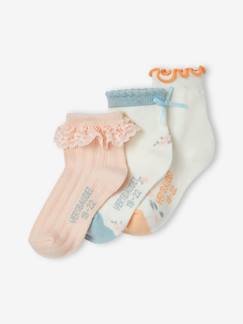 Babymode-3er-Pack Mädchen Baby Socken