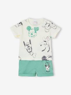 Babymode-Baby-Sets-Jungen Baby-Set: T-Shirt & Shorts Disney MICKY MAUS