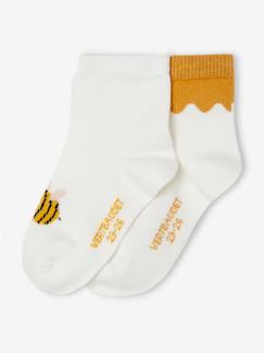 Babymode-Socken & Strumpfhosen-2er-Pack Baby Socken mit Bienen Oeko-Tex
