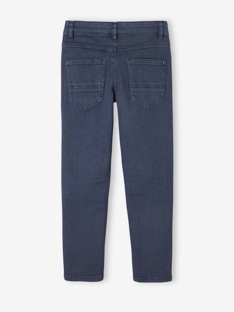Jungen Slim-Fit-Hose, Hüftweite COMFORT - beige+dunkelblau+hellblau+ziegel - 9