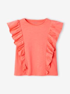 Maedchenkleidung-Mädchen T-Shirt mit Volants