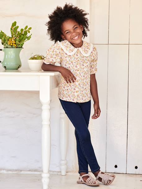Mädchen Jeggings „waterless“ BASIC - bleached+dark blue+grau - 11