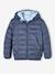 Jungen Wende-Steppjacke mit Recyclingmaterial - dunkelblau+salbeigrün - 2