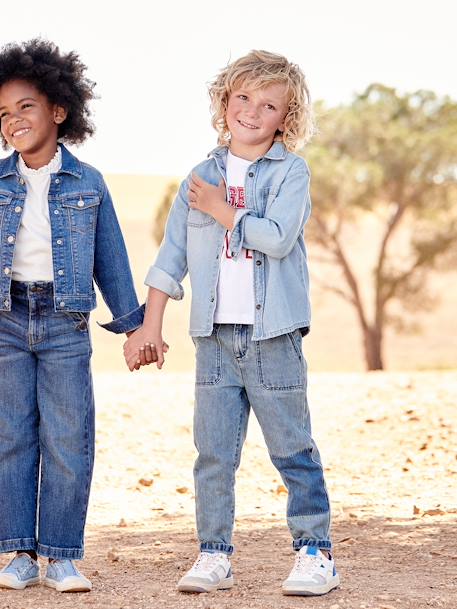 Jungen Loose-Fit-Jeans - bleached+double stone - 13