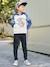 Jungen Kapuzensweatshirt mit Print - blau+dunkelblau+nachtblau - 5