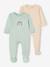 2er-Pack Jungen Baby Strampler mit Regenbogen Oeko-Tex - aqua - 1