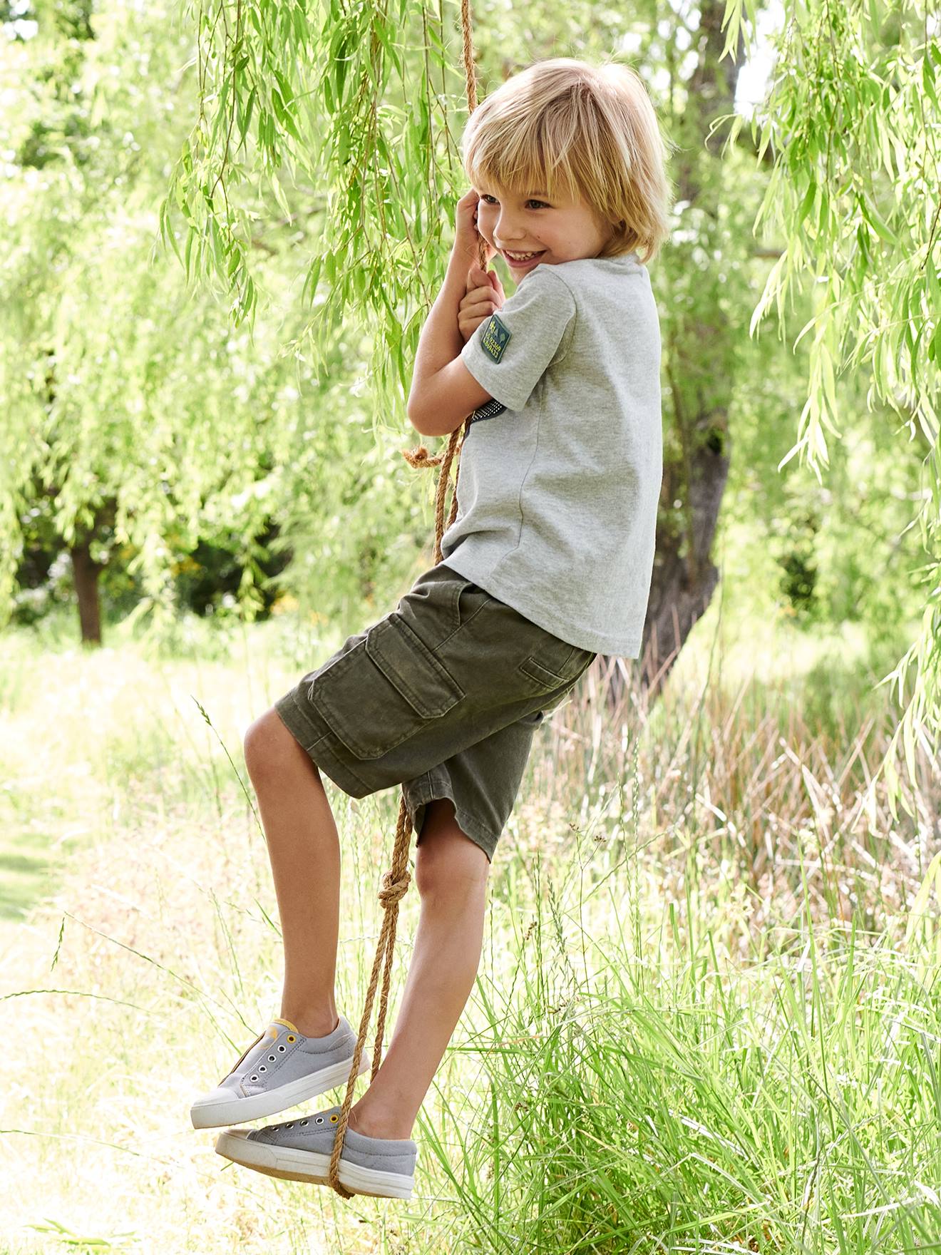 Jungen Cargoshorts mit Dehnbund