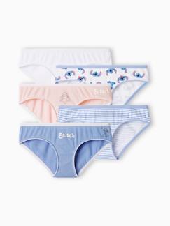 Maedchenkleidung-Unterwäsche, Socken, Strumpfhosen-Unterhosen-5er-Pack Mädchen Slips LILO & STITCH