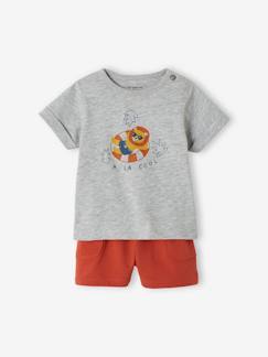 Babymode-Baby-Set: T-Shirt & Shorts